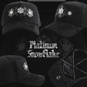 barbas hats “snow flake platinum”