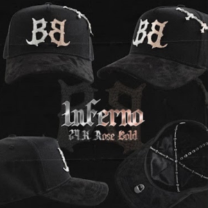 preventa | barbas hats “infierno rose gold”